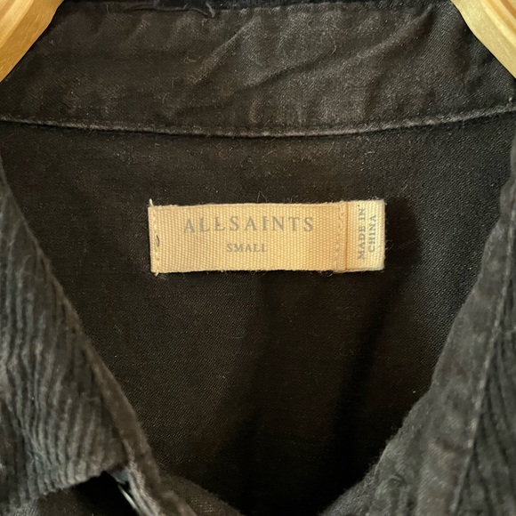 ▪️ALLSAINTS▪️’BISO’ JEAN SHIRT - Picture 7 of 8
